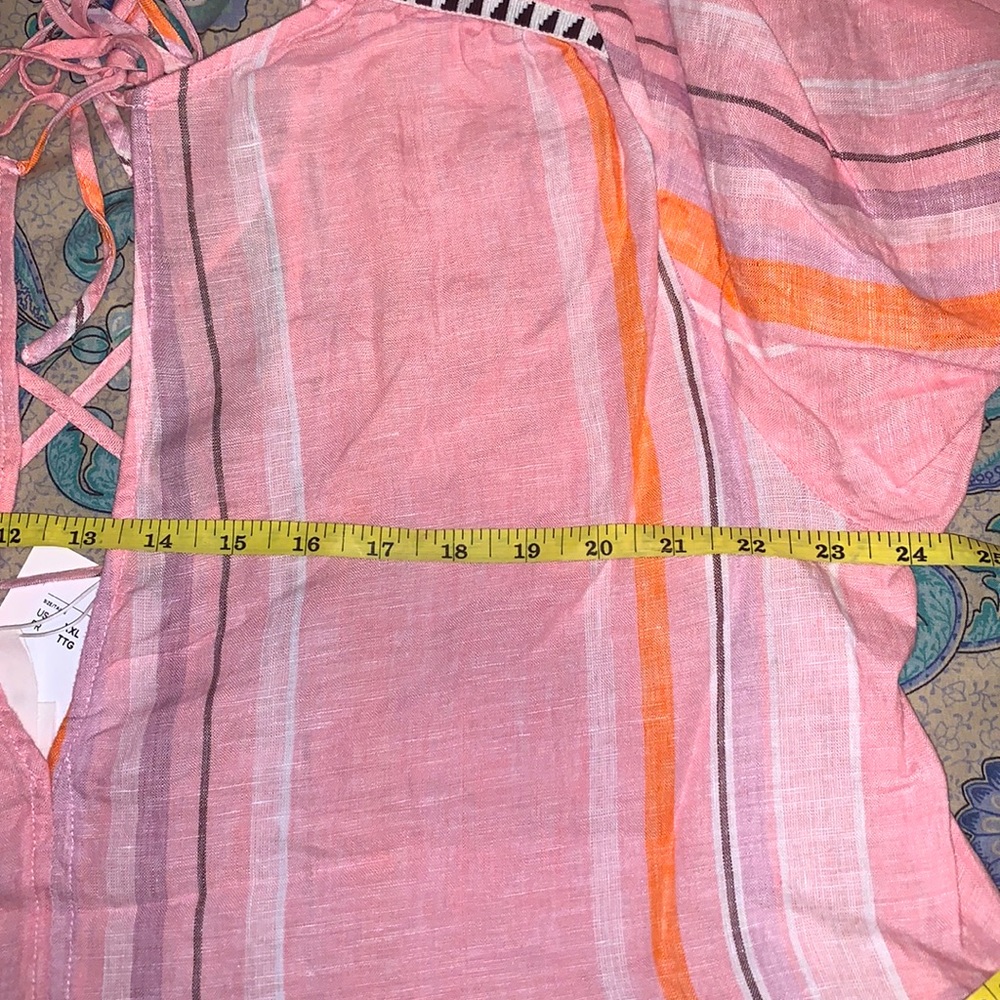 H&M Pink Striped Mini Dress - Picture 9 of 12